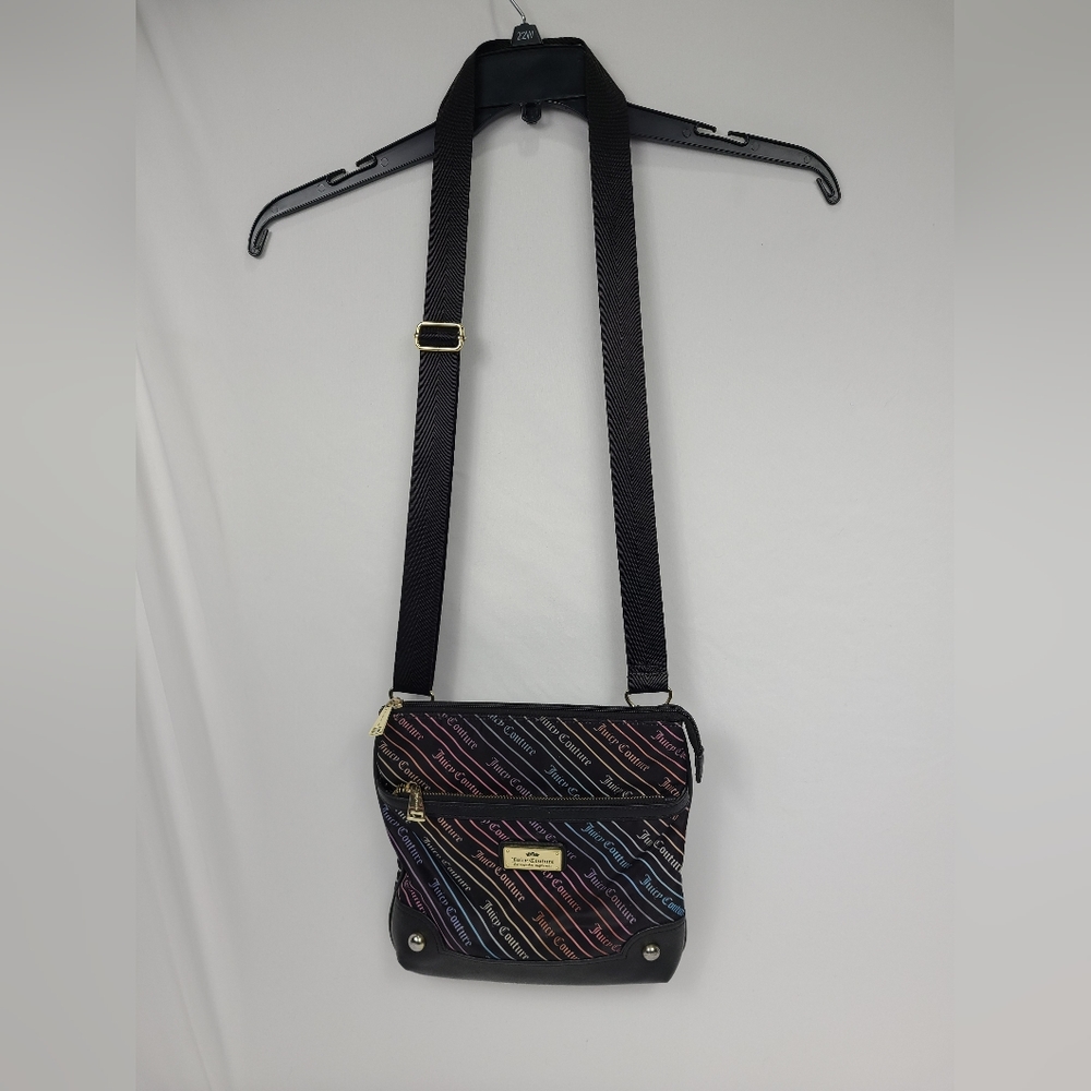 Juicy Conture Next In Line Diagonal Stripe Crossbody Purse